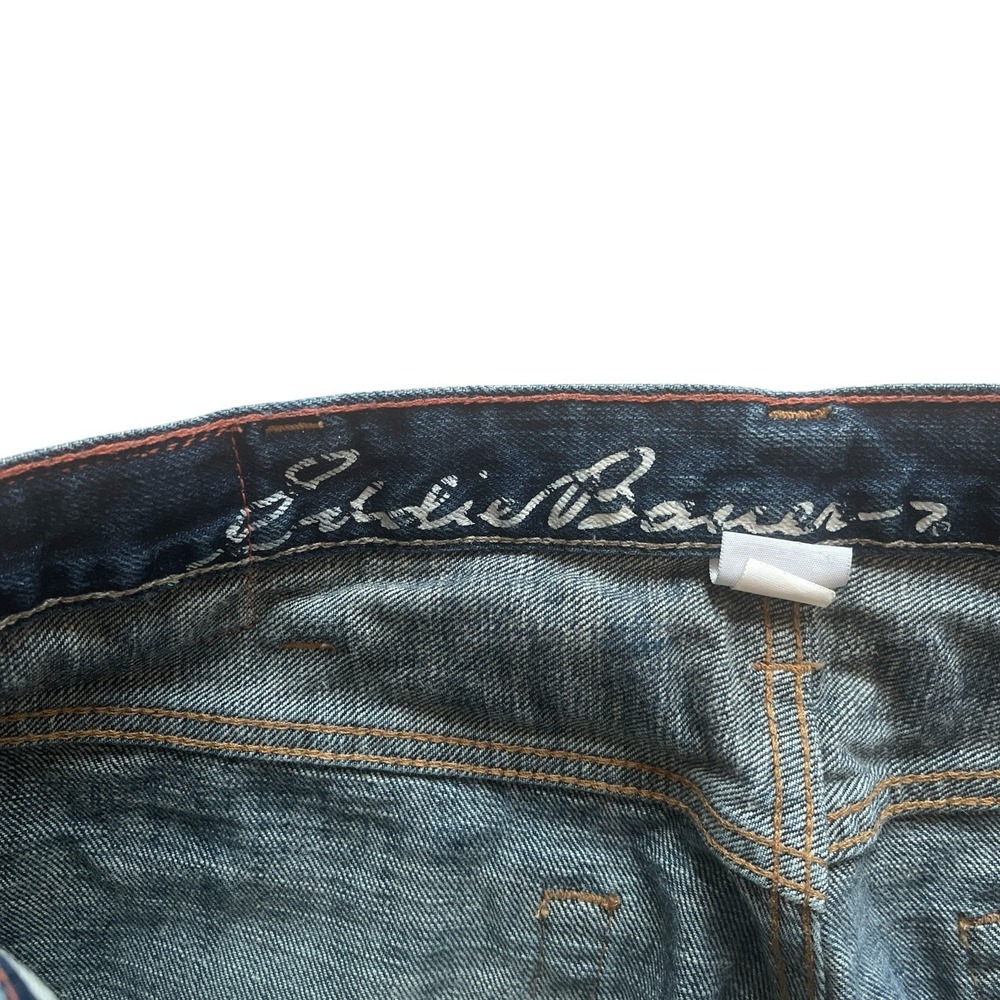 Eddie Bauer Men's Size 36W x 30L Bootcut Jeans Medium Wash 100% Cotton - Picture 4 of 9